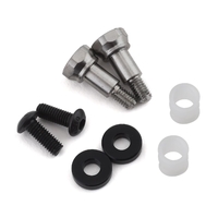 JConcepts B6/B6D/B74 Fin Long Titanium Shock Standoffs w/Bushing (Front/Rear)