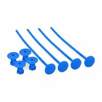 JConcepts - 1/10th off-road tire stick - holds 4 mounted tires (blue) - 4pc.