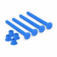 JConcepts - 1/8th off-road tire stick - holds 4 mounted tires (blue) - 4pc.