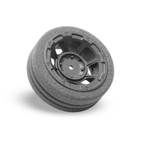 JConcepts - Sanwa M12 | MT4, Hazard radio wheel with Dirt-Tech foam grip