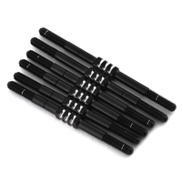 JConcepts Yokomo YZ-2 DTM 3.0 Fin Titanium Turnbuckle (Black) (6)