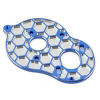 B6D 3-gear stand-up Honeycomb motor plate - blue