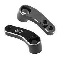 B6 | B6D | B6.1 Aluminum steering bellcranks - black