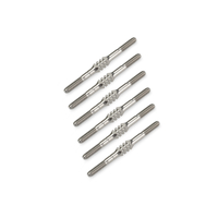 B6 | B6D | B6.1 Fin Titanium turnbuckle set - 6pc. 