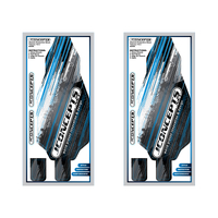 Yokomo YZ2 precut chassis protective sheet - striker graphics