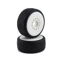 Speed Claw - platinum compound, Belted, pre-mounted on white #3395 wheels
