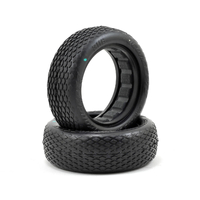 JConcepts Diamond Bars 2.2" 2WD Front Buggy Tires (2) (Green)