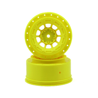 Hazard - SC6.4 |  Pro 2 SC10 | Pro4 SC10 +3mm wider off-set - 12mm hex wheel - 2pc. - (yellow)