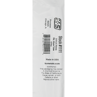 K&S 1111-1  ROUND ALUMINUM TUBE .014 WALL (36IN LENGTHS) 3/16IN   (1 tube per bag )