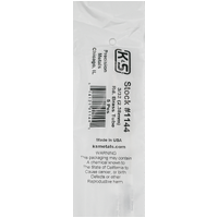 K&S 1144-1 ROUND BRASS TUBE .014 WALL (36IN LENGTHS) 3/32 (1 tube per bag )