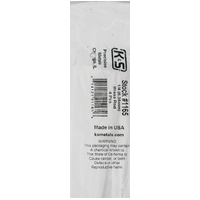K&S 1165-1 SOLID BRASS ROD (36IN LENGTHS) 1/4IN  (1 rod per bag )