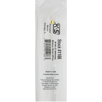 K&S 1166-1 SOLID BRASS ROD (36IN LENGTHS) 5/16IN (1 rod per bag )