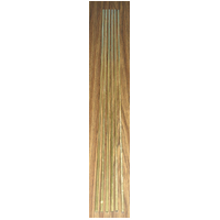 K&S 155F SQUARE BRASS (36IN LENGTHS) 1/4IN (1 PIECE PER BAG X 6 BAGS)