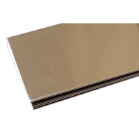 K&S 276 SHEET METAL (4IN X 10IN SHEETS) .018 STAINLESS  (1 sheet per package x 6 per bag)