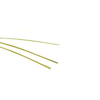 K&S 3950 ROUND BRASS ROD (1 METER) .5MM DIAMETER (5 RODS PER BAG EACH)