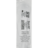 K&S 507-1 MUSIC WIRE (36IN LENGTHS) 1/8IN  (1 piece per bag )