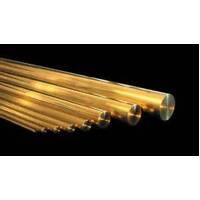 K&S 815044 ROUND WIRE (12IN LENGTHS) .010 (1 PER CARD)