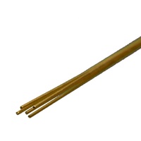 K&S 8159 SOLID BRASS ROD (12IN LENGTHS) .020 (5 RODS PER CARD)