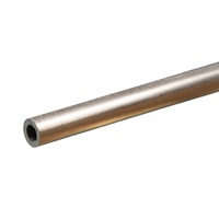 K&S 83061 ROUND ALUMINUM TUBE .049 WALL 6061-T6 (12IN LENGTHS) 1/4IN (1 TUB