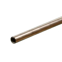 K&S 87113 ROUND STAINLESS STEEL TUBE .028 WALL (1 X 12IN LENGTH) 3/16IN
