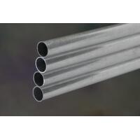 K&S 9801 ROUND ALUMINUM TUBE (300MM LENGTHS) 2MM OD X .45MM WALL (4 PIECES)