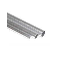K&S 9806 ROUND ALUMINUM TUBE (300MM LENGTHS) 7MM OD X .45MM WALL (2 PIECES)