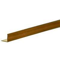 K&S 9882 BRASS ANGLE (300MM LENGTHS) 1/4IN (1 PIECE PER CARD)