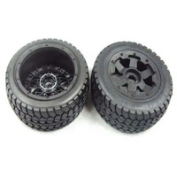 5T/5SC Front Tarmac Tyres with Wheel, 2pce