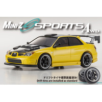 Kyosho Mini-Z MA-020S RTR Subaru Impreza WRX Aero Metallic Yello