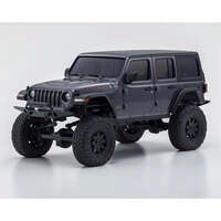 KYOSHO 32521GM 1/24 MINI-Z 4X4 MX-01 JEEP WRANGLER UNLIMITED RUBICON GRANITE CRYSTAL METALLIC