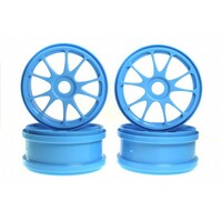 Kyosho Wheel Ten-Spoke (Blue/4pcs)