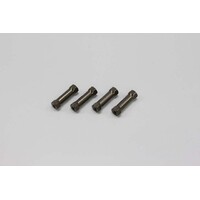 Kyosho SP Aluminium Radio Post (Gunmetal/4pcs/MP9)