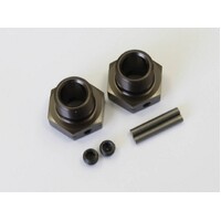 Kyosho Front Wide Wheel Hub (2pcs/Gunmetal/MP9)