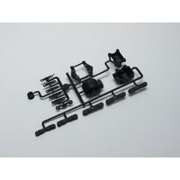 Kyosho Rear Bulkhead Set (ZX-6/ZX-5 FS)