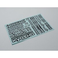 Kyosho Decal (ZX-6)
