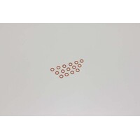 Kyosho Silicone O-Ring (P4.5/Orange/Slim/15pcs)