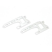 Kyosho Front Side Plate (Silver/2pcs) (Optima 2016)