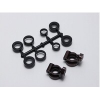 Kyosho Aluminium Rear Hub Set V2 (1 Deg/RB6/ZX/ST/SC)