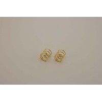 Kyosho Rear Spring (Hard/3.5-1.6/Gold/2pcs)