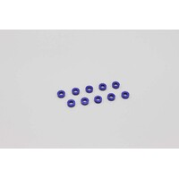 Kyosho Aluminium Collar (3x6x2mm/Blue/6pcs)