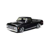 Losi V100 1972 Chevy C10 Pick-Up Truck, 1/10 On-Road RTR, Black, LOS03034T2