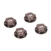 Team Losi Covered 17mm Wheel Nuts, Alum: 8B/8T 2.0