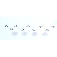 Losi Shock Pistons #60, Natural (4)
