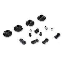 Team Losi 15mm Shock Ends, Cups & Bush: 8B/8T