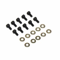 Losi 3x6mm Cap Head Screw w/ Washers (10)