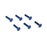 Losi 4-40 x 1/2 Flat Head Screws (6)