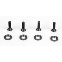 Team Losi Motor Mnt Screws w/CS Washer:NT