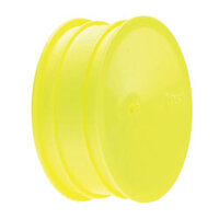 Team Losi Wide Front Wheel (2), Yellow: XXX