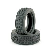Team Losi FR TAPER PIN TIRE W/FOAM-PINK TYRE