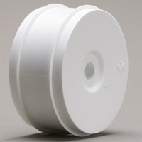 Team Losi 1/8 Buggy White Dish Wheels (4)